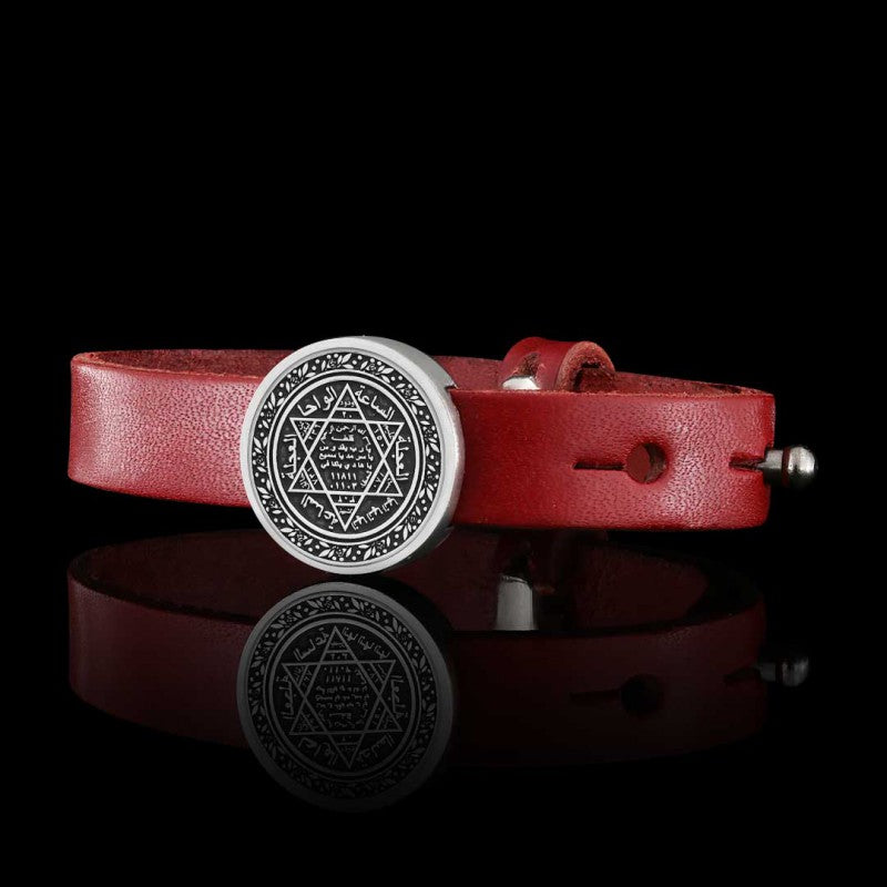 Seal Of Solomon Silver Bracelet - view 6
