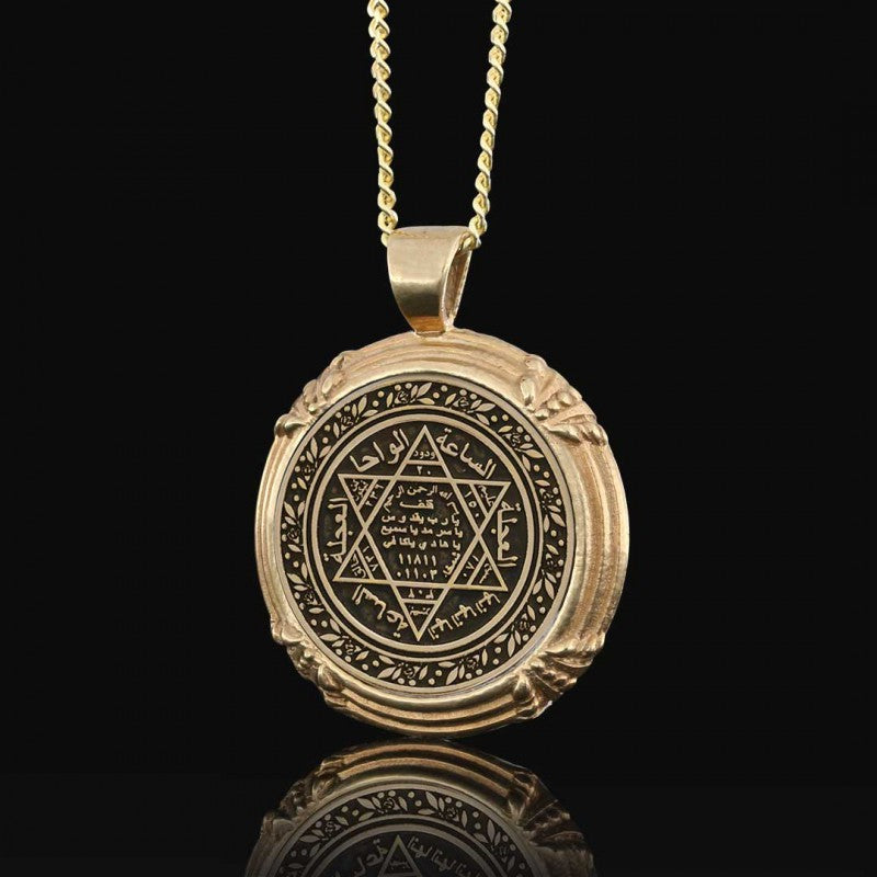 Seal Of Solomon Pendant 925 Sterling Silver - view 4