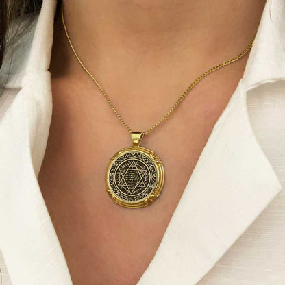Seal Of Solomon Pendant 925 Sterling Silver by SWISS PLUS - Seal of Solomon Collection - view 5