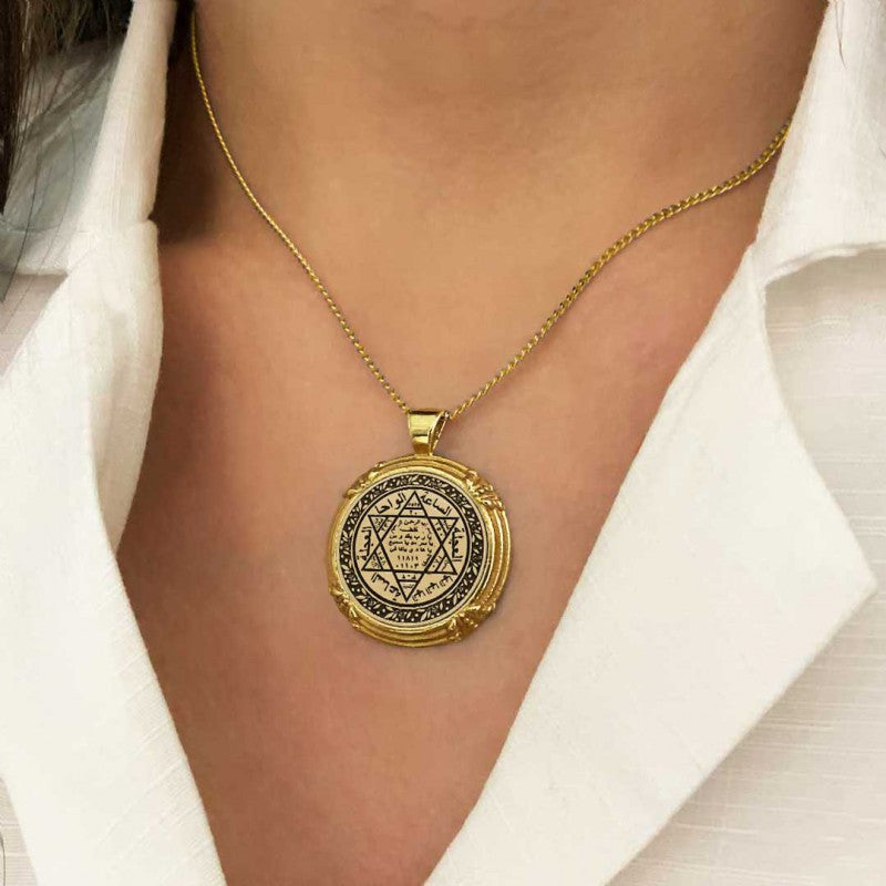 Seal Of Solomon Silver Pendant - view 5
