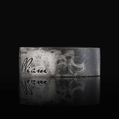 Silver Band Ring by SWISS PLUS - Inspirational Rings - view 4