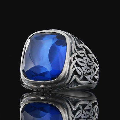 Silver Men Ring by SWISS PLUS - Unique Design Rings - view 5