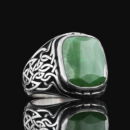Silver Men Ring by SWISS PLUS - Unique Design Rings - view 7