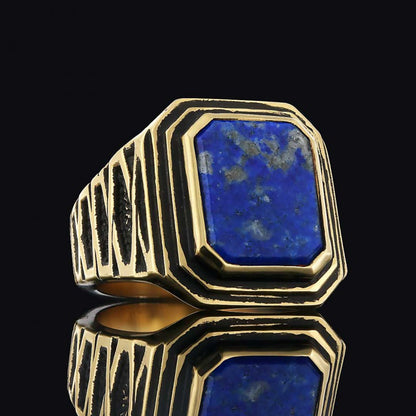 Silver Men Ring by SWISS PLUS - Unique Design Rings - view 6