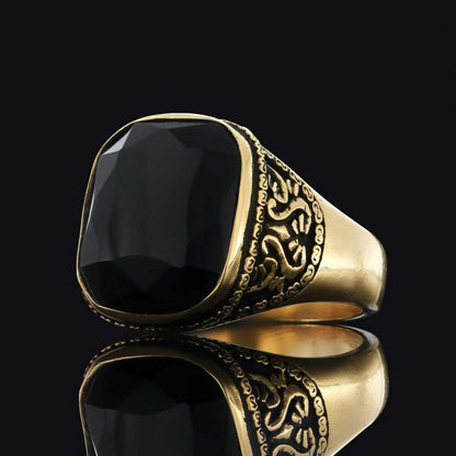 Silver Motif Ring by SWISS PLUS - Unique Design Rings - view 4