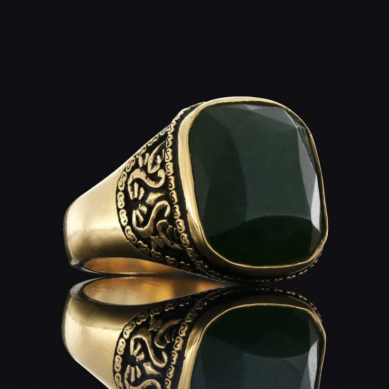 Silver Motif Ring