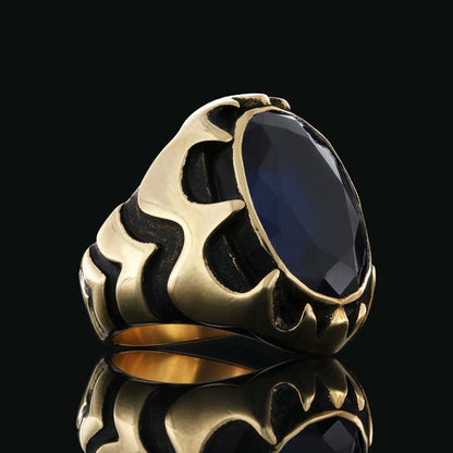 Silver Stone Ring by SWISS PLUS - Unique Design Rings - view 5