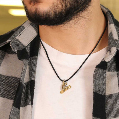 Skateboard Pendant by SWISS PLUS - Unique Pendants & Cool Design Necklaces - view 5