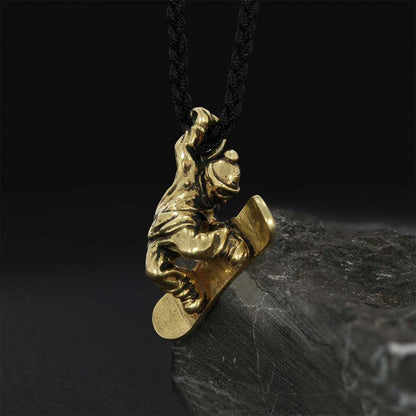 Skateboard Pendant by SWISS PLUS - Unique Pendants & Cool Design Necklaces