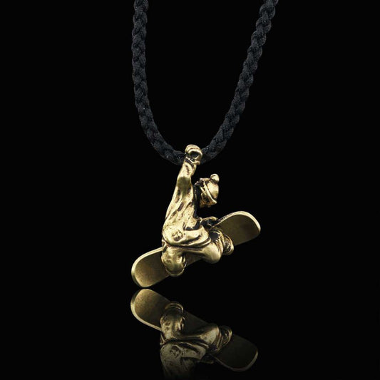 Skateboard Pendant by SWISS PLUS - Unique Pendants & Cool Design Necklaces - view 2