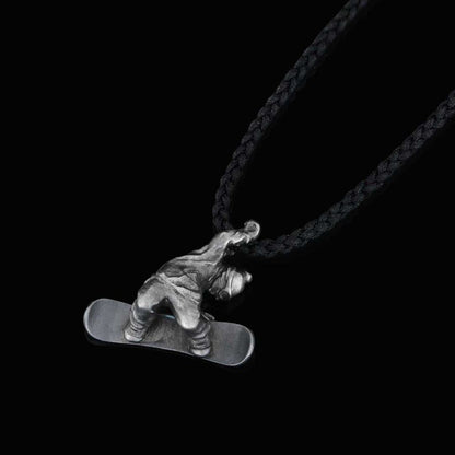 Skateboard Pendant by SWISS PLUS - Unique Pendants & Cool Design Necklaces - view 3