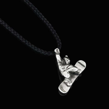 Skateboard Pendant by SWISS PLUS - Unique Pendants & Cool Design Necklaces - view 4