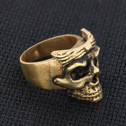 Skull Men Ring by SWISS PLUS - Skull Rings - view 4