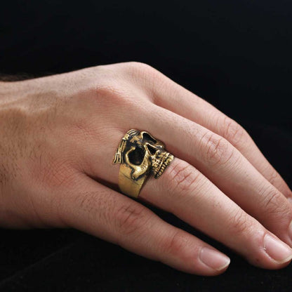 Skull Men Ring by SWISS PLUS - Skull Rings - view 5