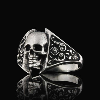 Skull Motif Ring by SWISS PLUS - Skull Rings - view 3