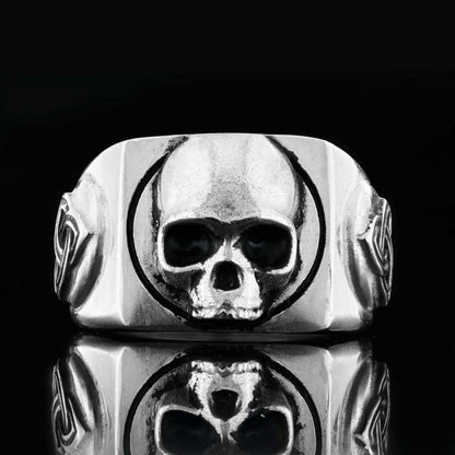 Skull Embossed Ring by SWISS PLUS - Unique Design Rings - view 3