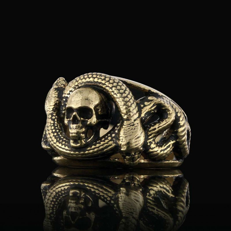 Snake Silver Ring by SWISS PLUS - Unique Design Rings - view 2