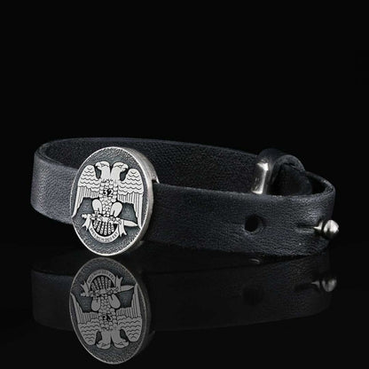 Oval Mason 32 Spes Mein Deo Est Bracelet by SWISS PLUS - Mason Collection - view 6