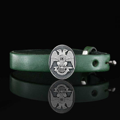 Oval Mason 32 Spes Mein Deo Est Bracelet by SWISS PLUS - Mason Collection - view 5