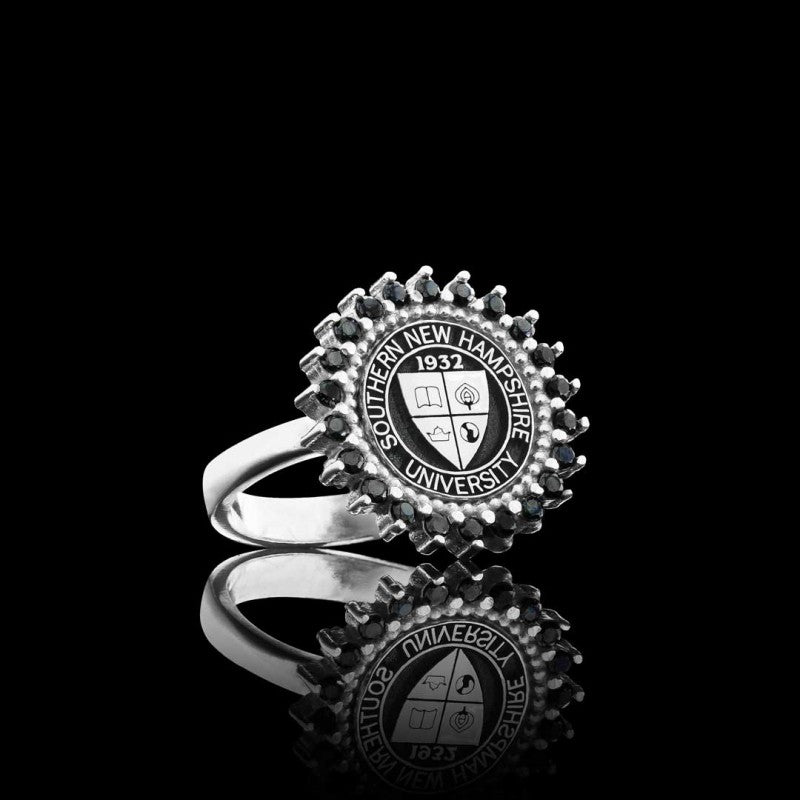 Southern New Hampshire University 925 Sterling Ring by SWISS PLUS - 925 Sterling Silver Rings for Men & Women - view 2