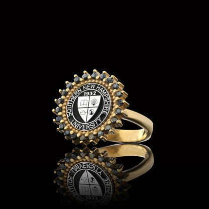Southern New Hampshire University 925 Sterling Ring by SWISS PLUS - 925 Sterling Silver Rings for Men & Women - view 5