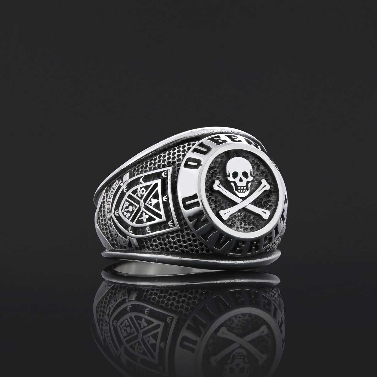 Southern University Ring, Class Ring, Handmade University Graduation Ring, High School Ring - view 4