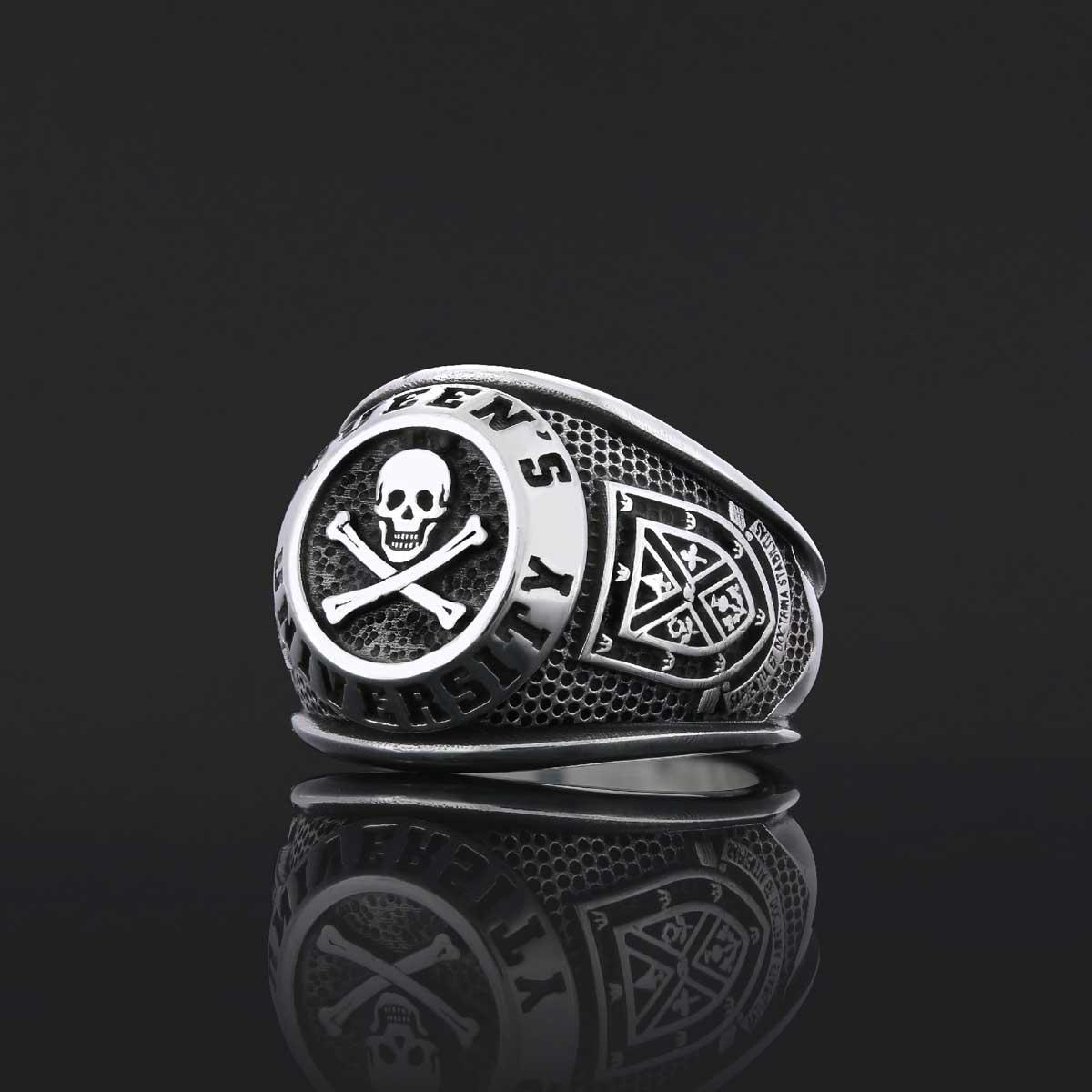 Southern University Ring, Class Ring, Handmade University Graduation Ring, High School Ring - view 5