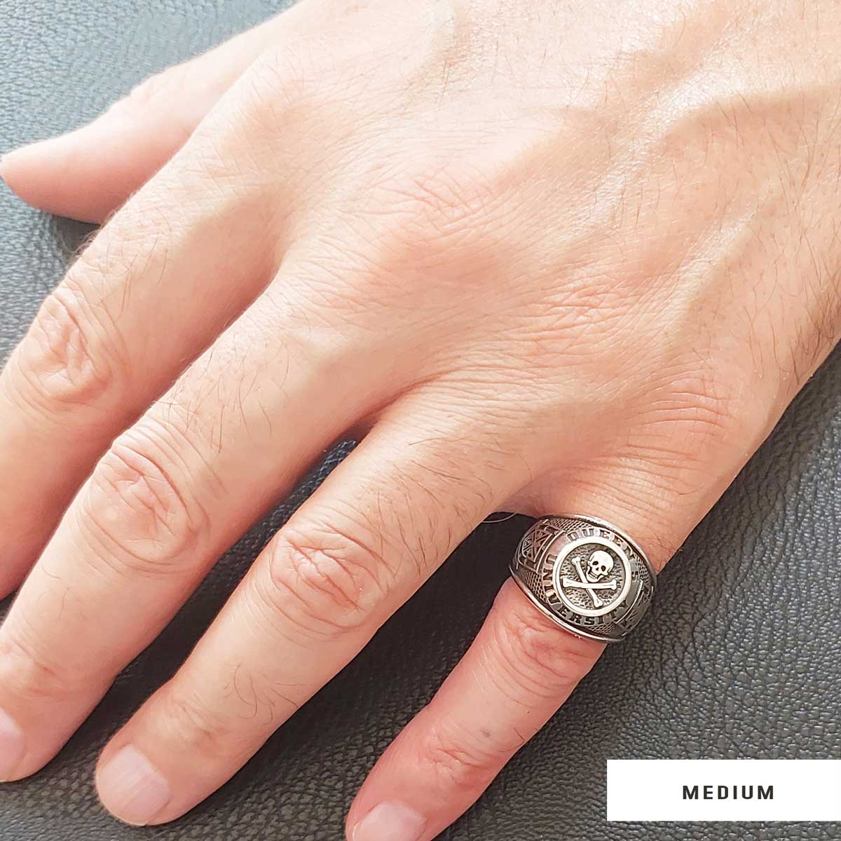 Southern University Ring, Class Ring, Handmade University Graduation Ring, High School Ring - view 6