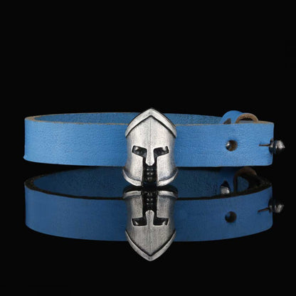Sparta Leather Bracelet by SWISS PLUS - Unique Design Leather Bracelets - view 2