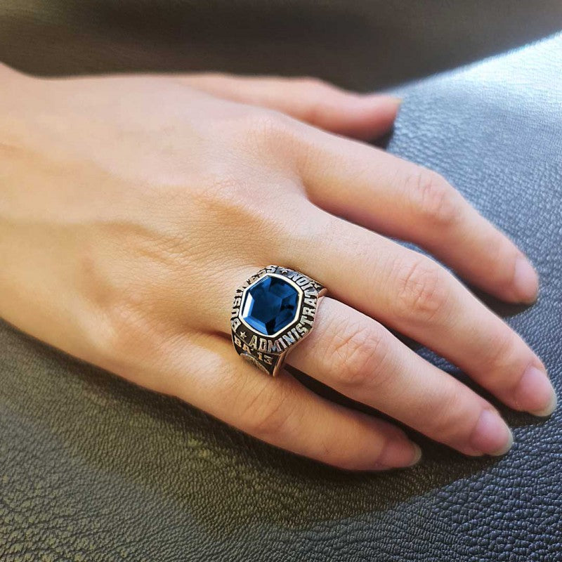 Special Design 925 Sterling Silver Busines Administration Women Ring - view 5