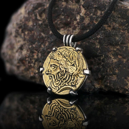 Special Design 925 Sterling Silver Coin Women Pendant by SWISS PLUS - Unique Design Women Pendants