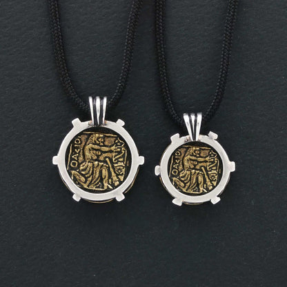 Special Design 925 Sterling Silver Coin Women Pendant by SWISS PLUS - Unique Design Women Pendants - view 3