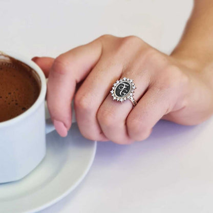 Special Design 925 Sterling Silver Women Ring by SWISS PLUS - 925 Sterling Silver Rings for Men & Women - view 7