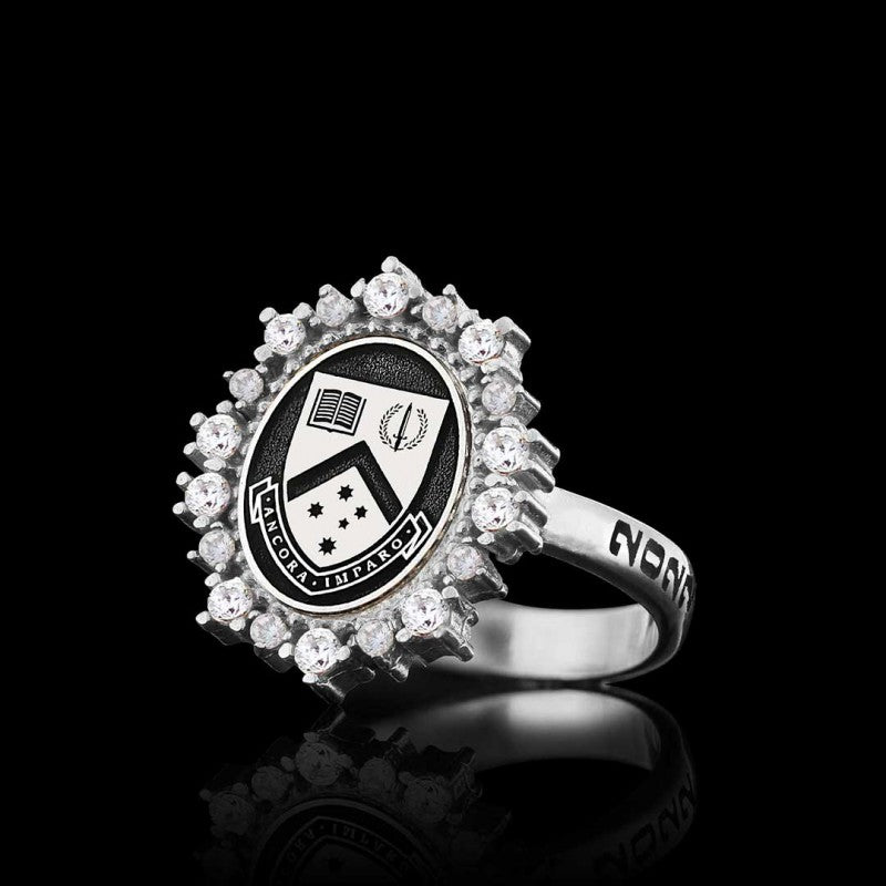 Special Design Monash University Women Ring by SWISS PLUS - 925 Sterling Silver Rings for Men & Women - view 2