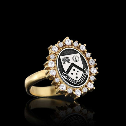 Special Design Monash University Women Ring by SWISS PLUS - 925 Sterling Silver Rings for Men & Women - view 3