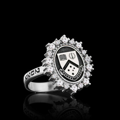 Special Design Monash University Women Ring by SWISS PLUS - 925 Sterling Silver Rings for Men & Women - view 5