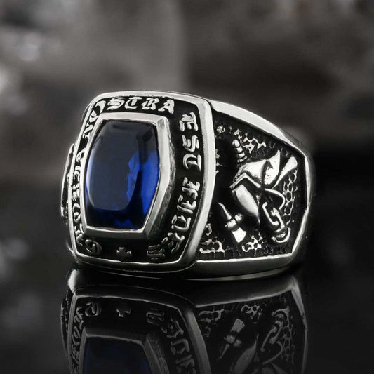 Special Design Gloria Nostra Est Fides Germany Ring