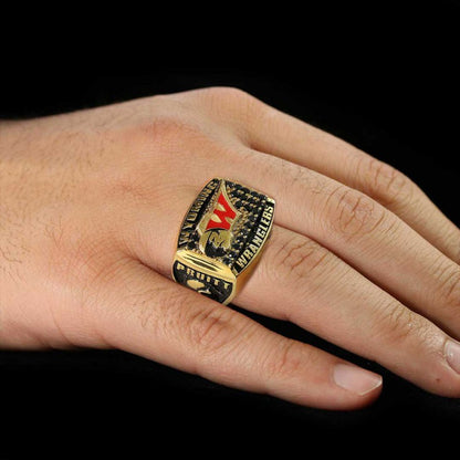 LAS VEGAS Super BOWL With Stone Ring by SWISS PLUS - Unique Design Rings - view 4