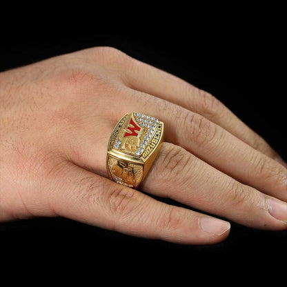 Special Design Handmade With Stone Big Ring by SWISS PLUS - Unique Design Rings - view 4