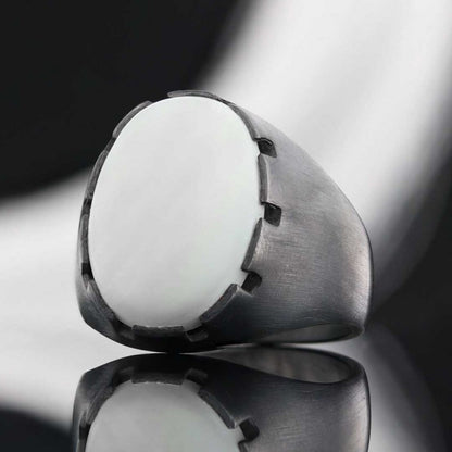 Special Design Sterling Silver Ring by SWISS PLUS - Unique Design Rings - view 3