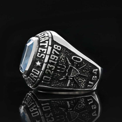 Special Design United States Coast Guard Ring by SWISS PLUS - Military Rings - view 4