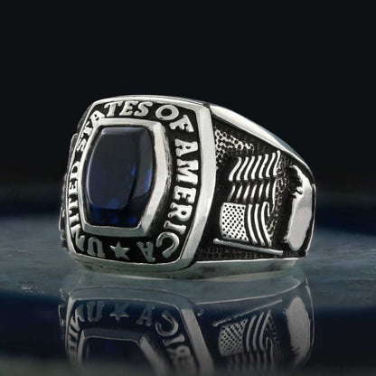 Special Design United States Of America Ring by SWISS PLUS - Military Rings