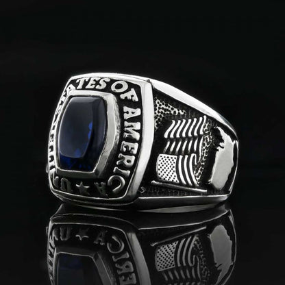 Special Design United States Of America Ring by SWISS PLUS - Military Rings - view 3