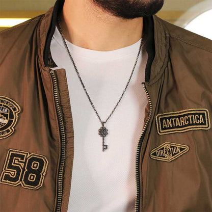 Special Motif Key Necklace by SWISS PLUS - Unique Pendants & Cool Design Necklaces - view 5