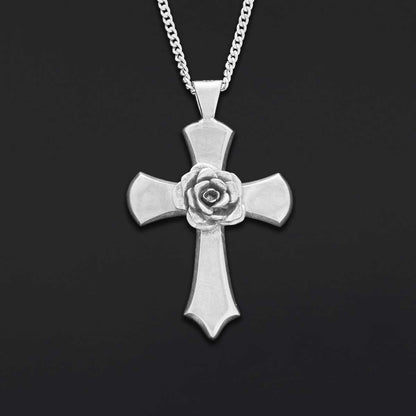 Spiritual Symbol of Ancient Necklace, Antiquus Mysticusque Ordo Rosae Crucis Pendant by SWISS PLUS - Rosae Crucis Collection 