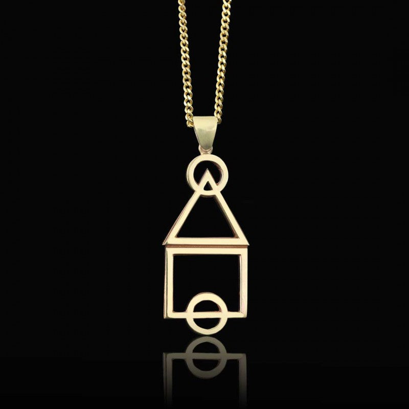 Squid Game Silver Pendant