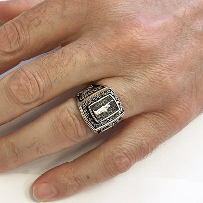 Statue Of Liberty Silver Ring by SWISS PLUS - United States Rings - view 4