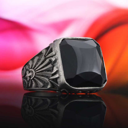 Sterling Silver 925 Ring for Men by SWISS PLUS - Unique Design Rings