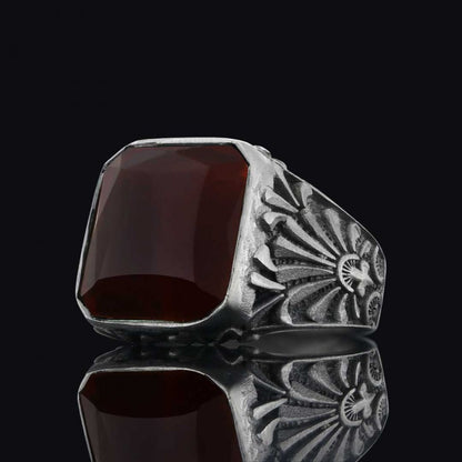 Sterling Silver 925 Ring for Men by SWISS PLUS - Unique Design Rings - view 2