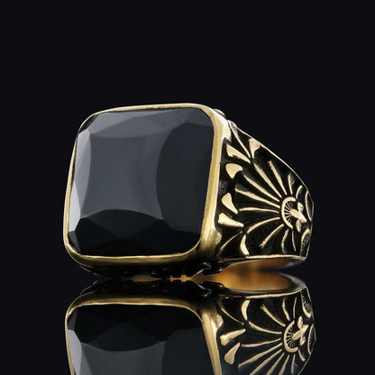 Sterling Silver 925 Ring for Men by SWISS PLUS - Unique Design Rings - view 4